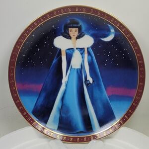 Barbie Elegant Blue and White Collector's Plate